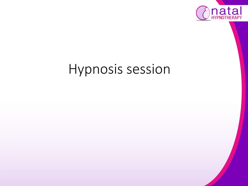 Hypnosis session