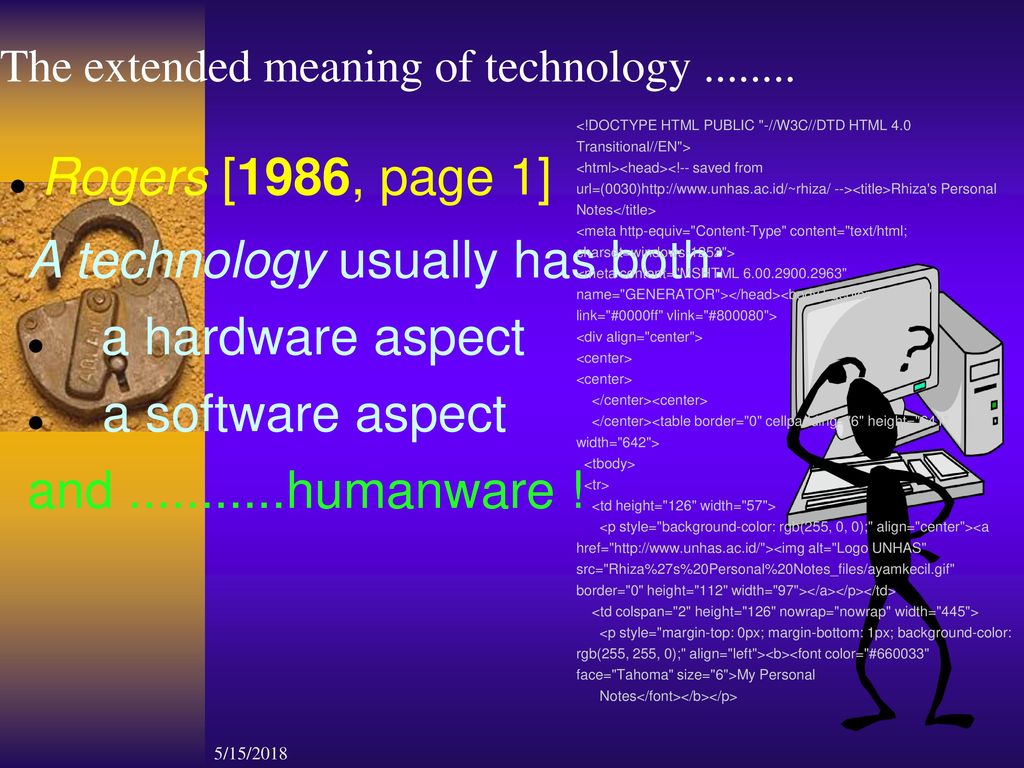 Information and communication technology technology extended meaning