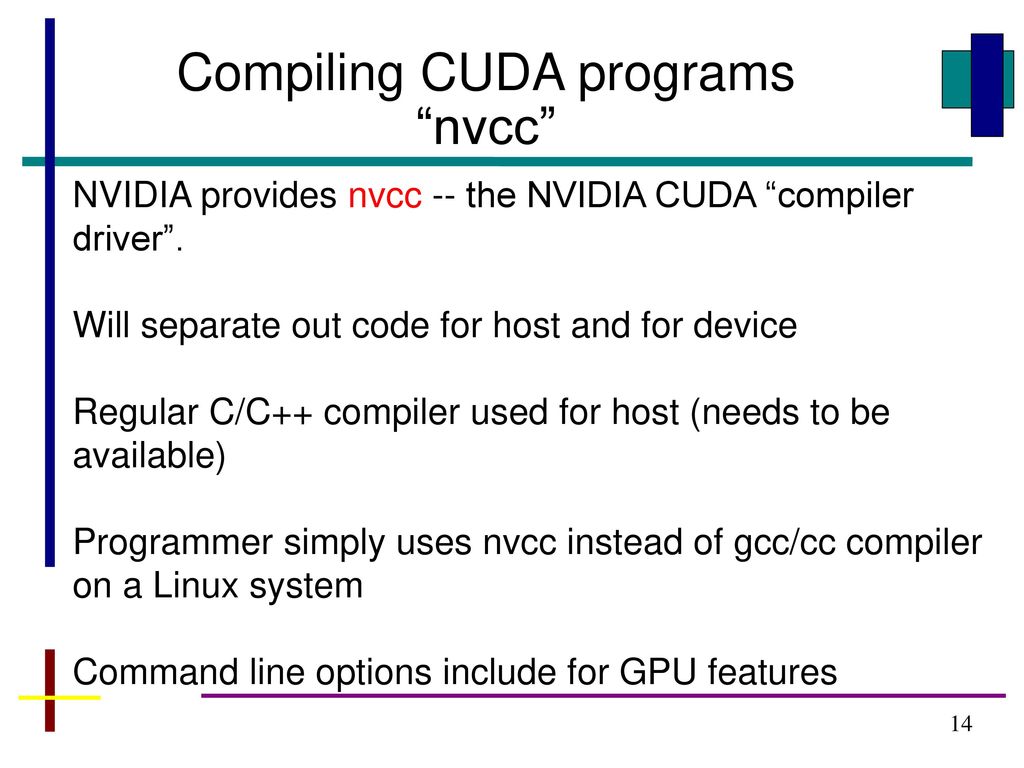 Cuda programming model ppt download