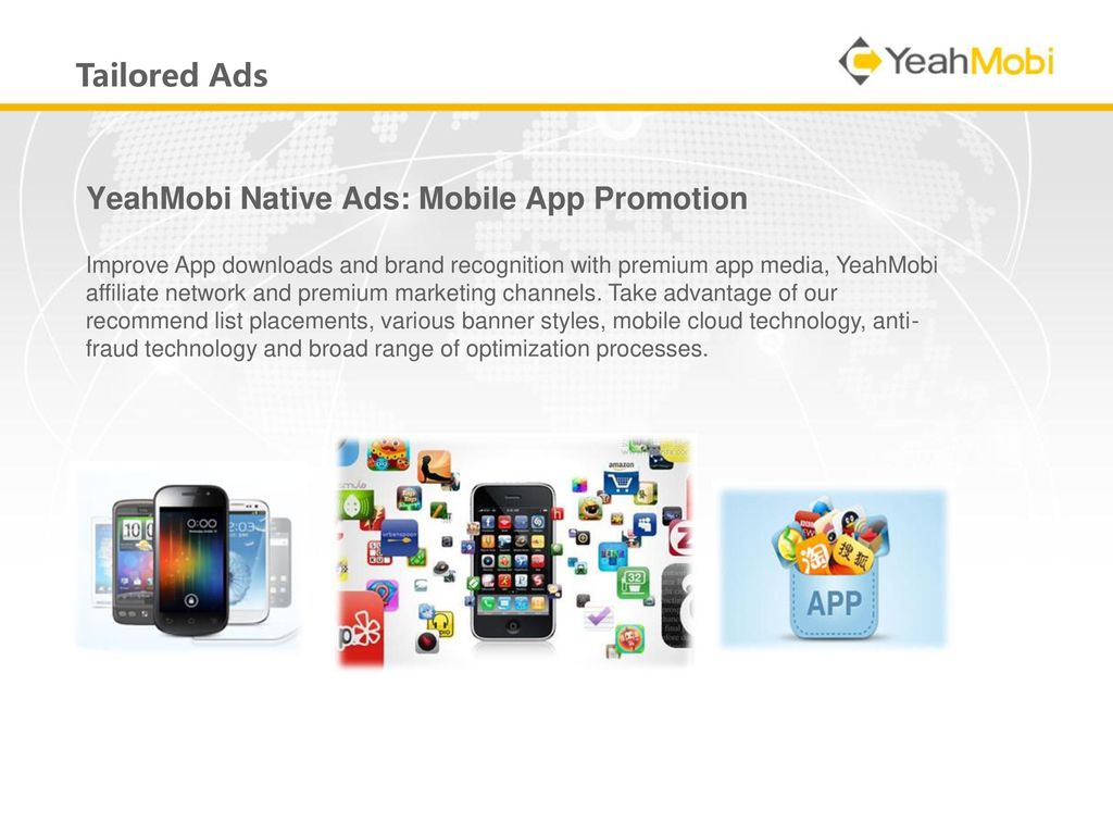 YeahMobi Native Ads: Mobile App Promotion