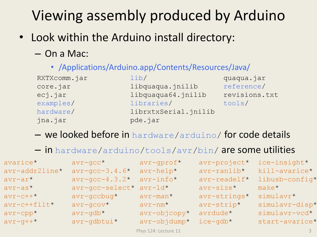 Assembly Language and Arduino - ppt download