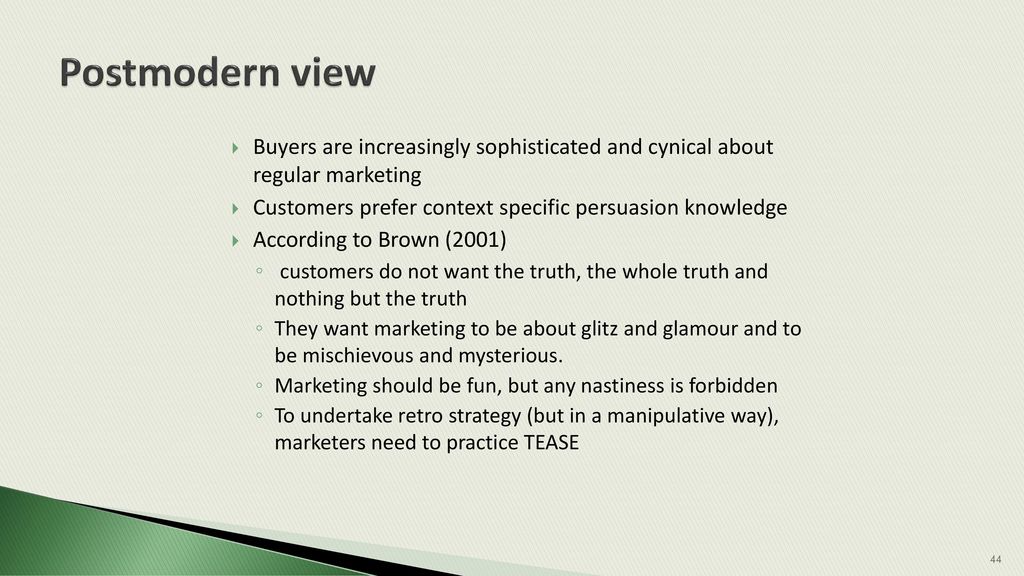 Strategic Marketing 3rd edition ppt download