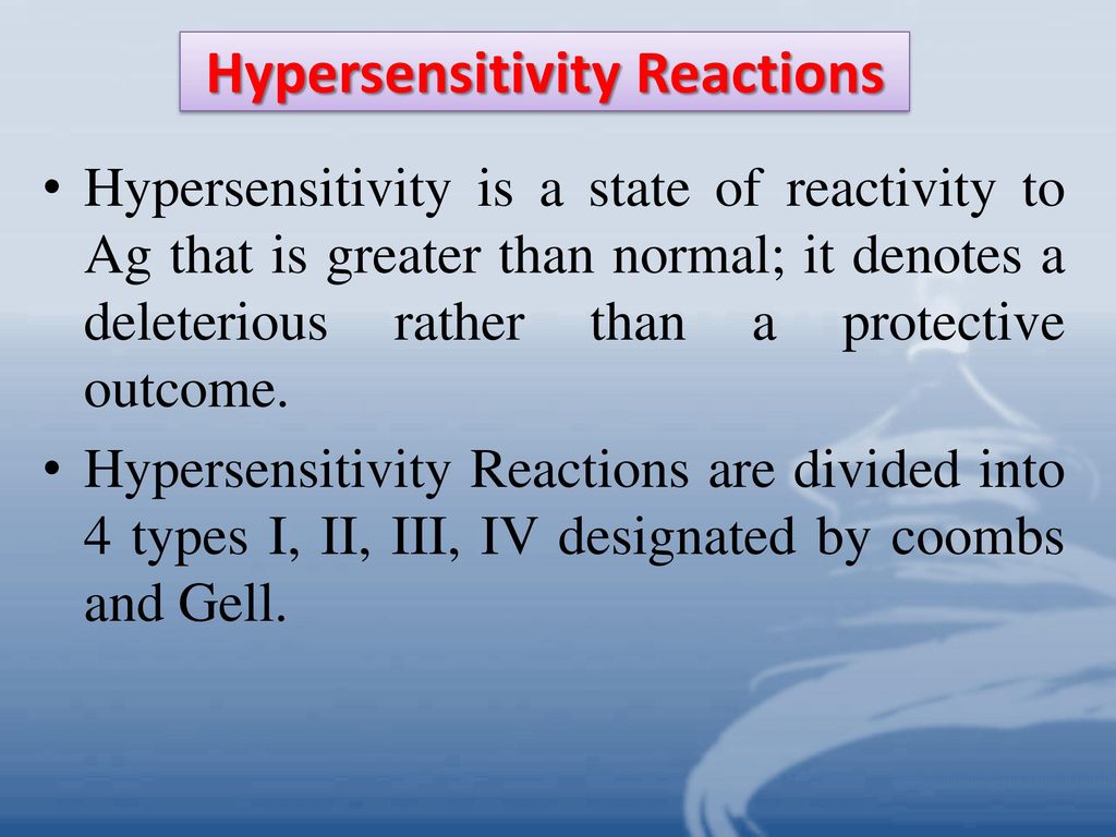 Hypersensitivity Reactions - Ppt Download