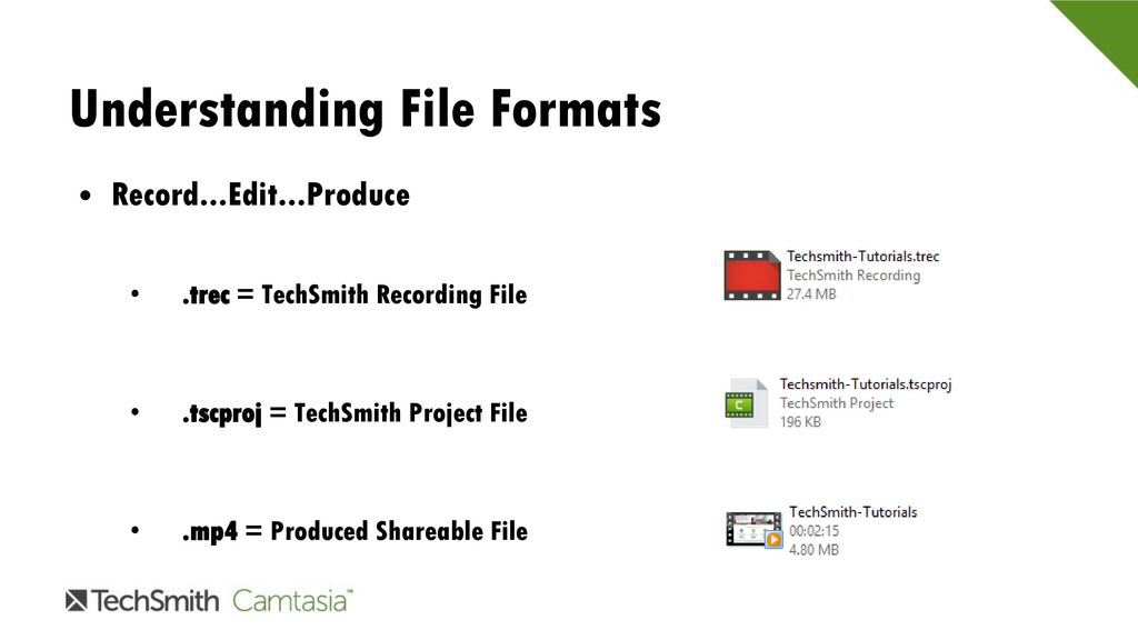 Create Instructional Videos with Camtasia in 3…2…1 - ppt download