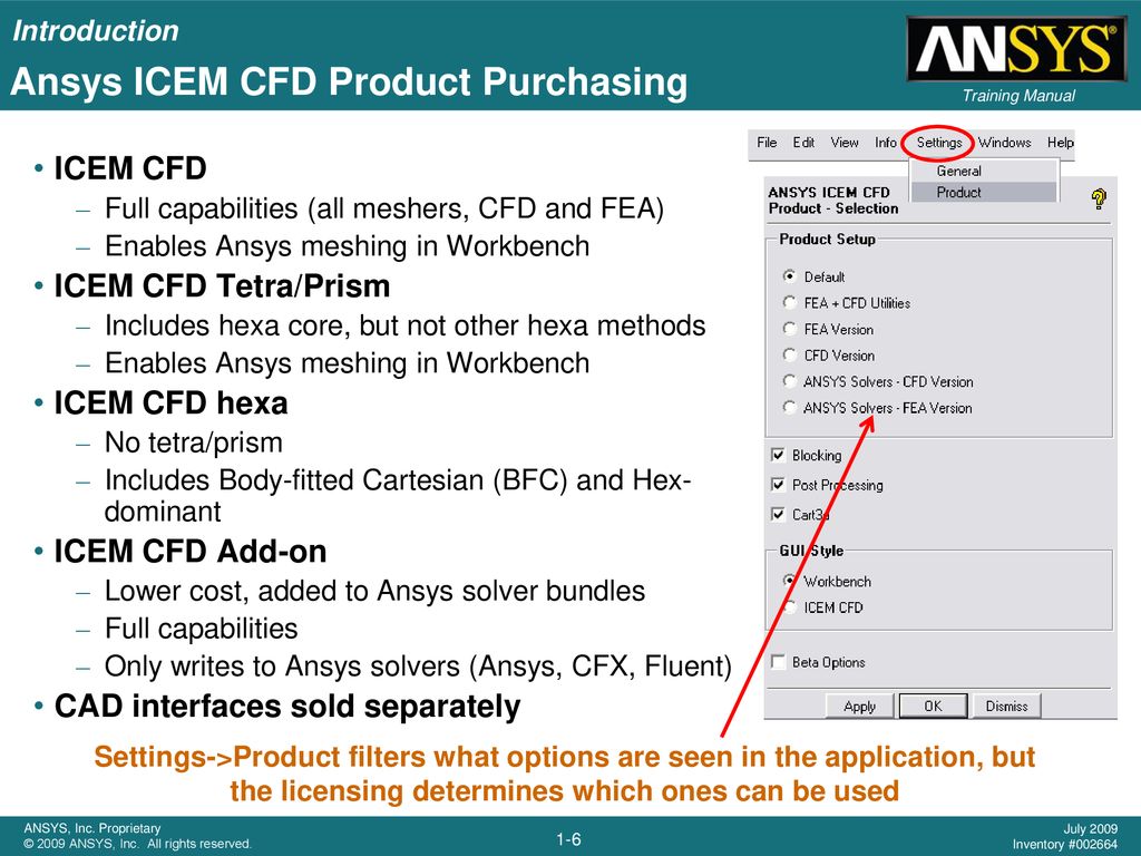 where is ansys icem cfd in ansys