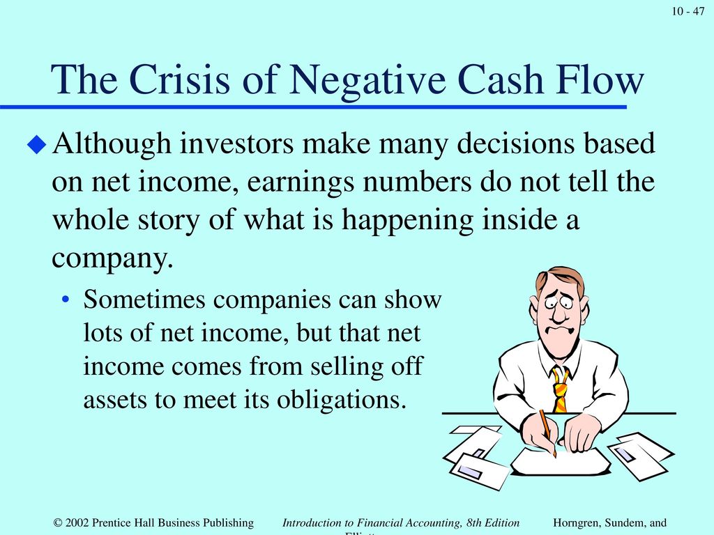 The Crisis of Negative Cash Flow
