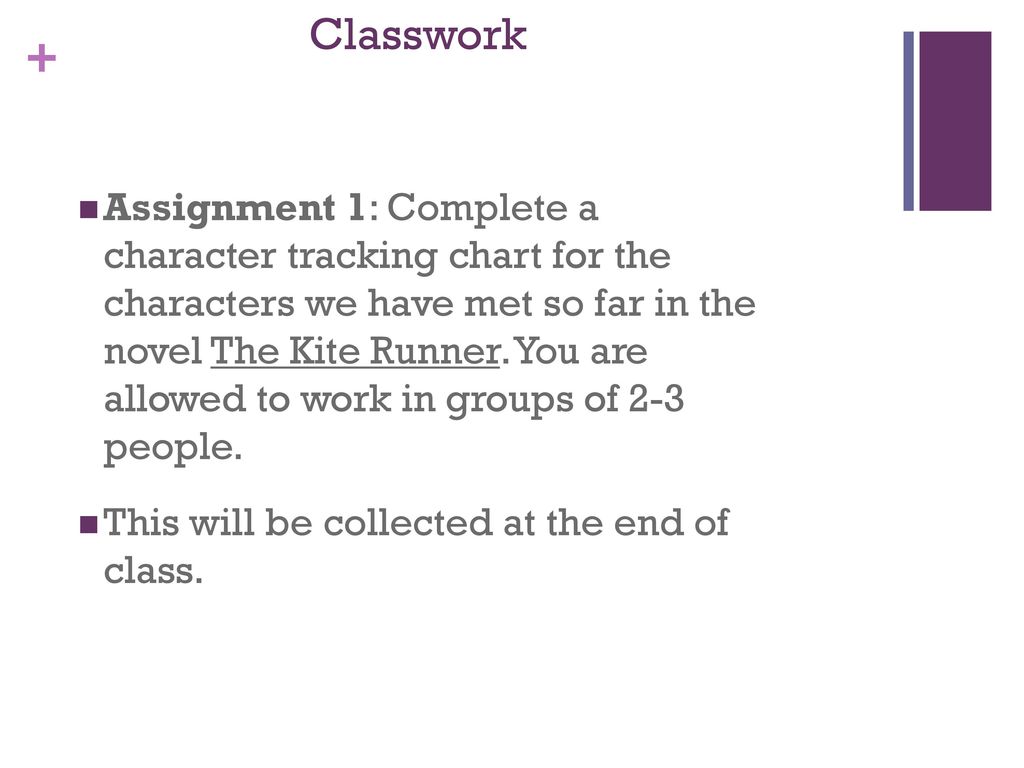 The Kite Runner Character Tracking Chart Answers