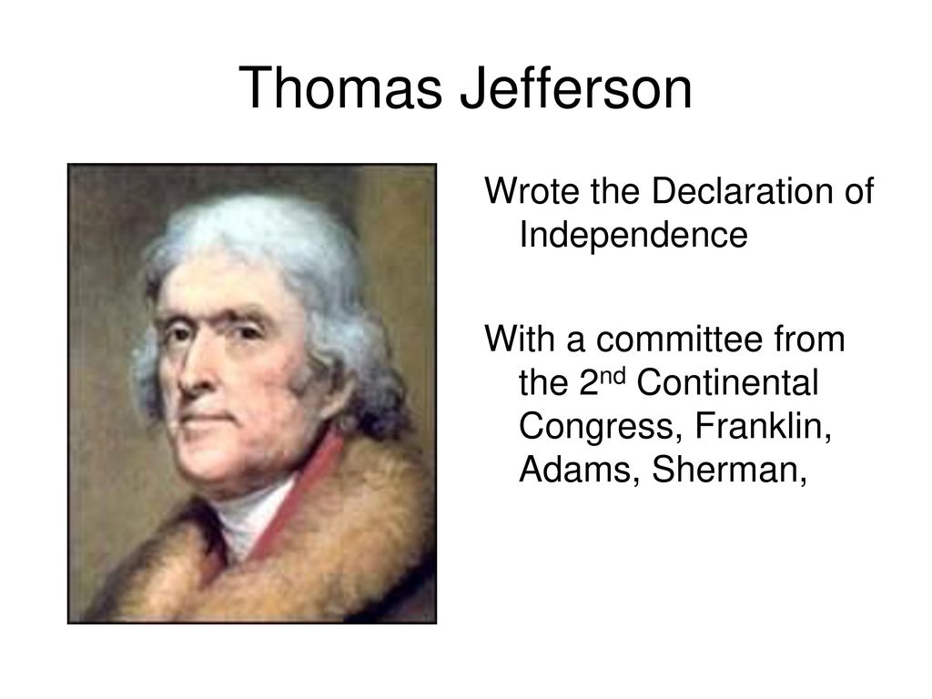 Declaration of Independence - ppt download