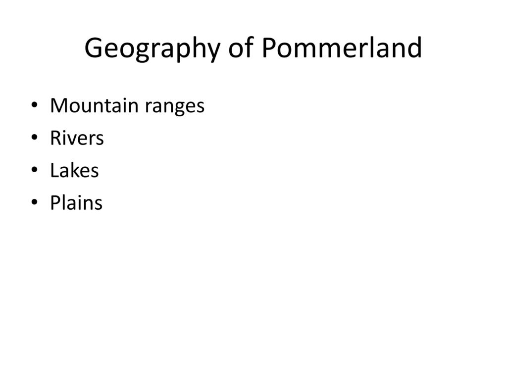Pommerland european history project academic year ppt download