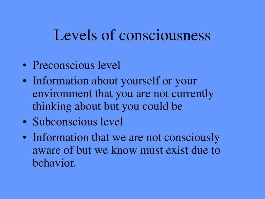 Our level of awareness about ourselves and our environment - ppt download