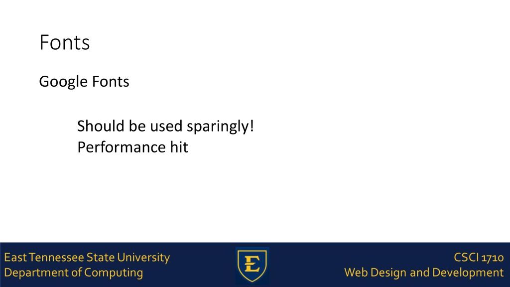 10 - High Points CSCI Introduction to Web Development and Design - ppt ...