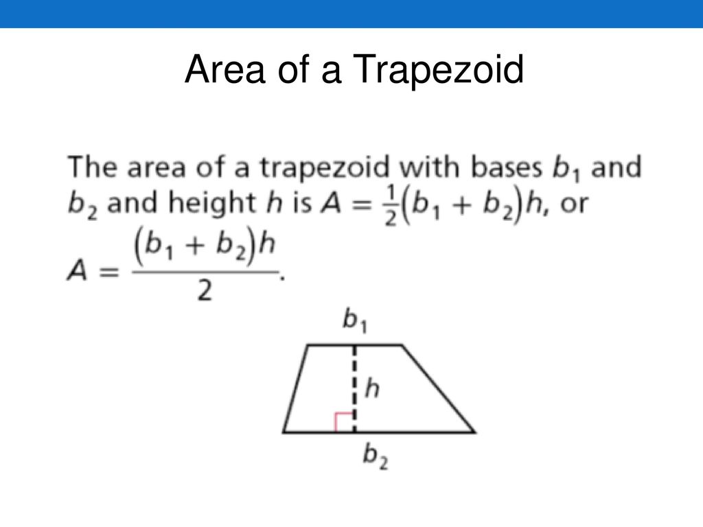 Area of Triangles and trapezoids - ppt download