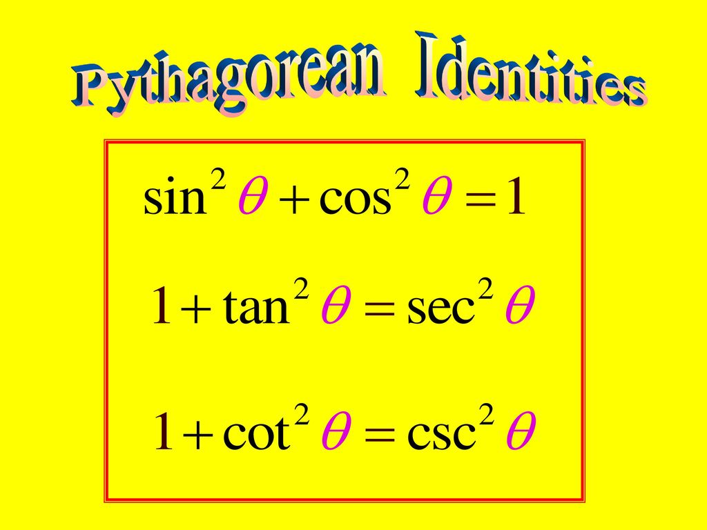 Using Trigonometric IDENTITIES To Simplify Expressions. - Ppt Download