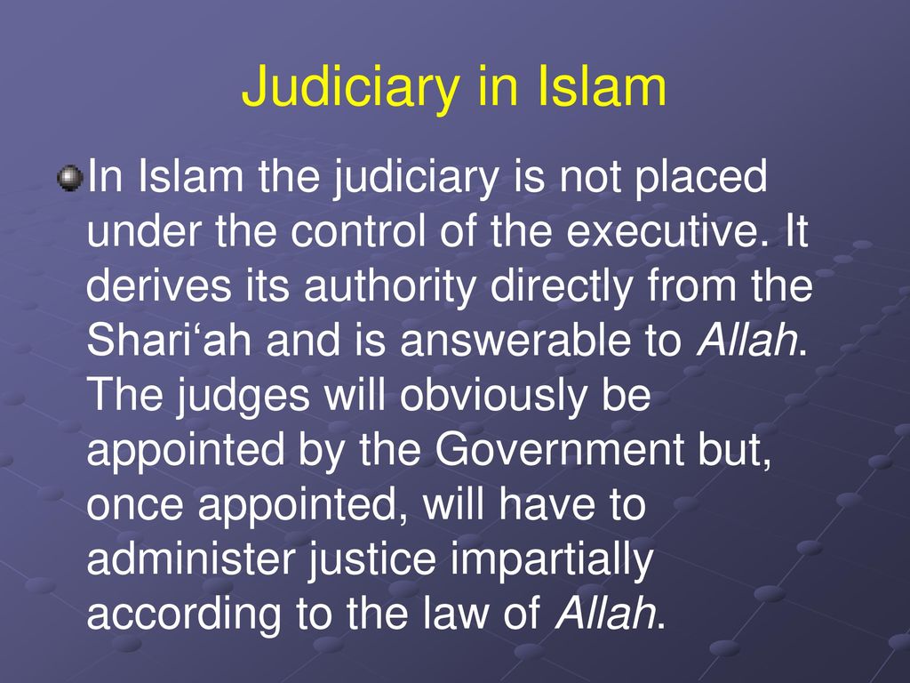Judiciary in Islam