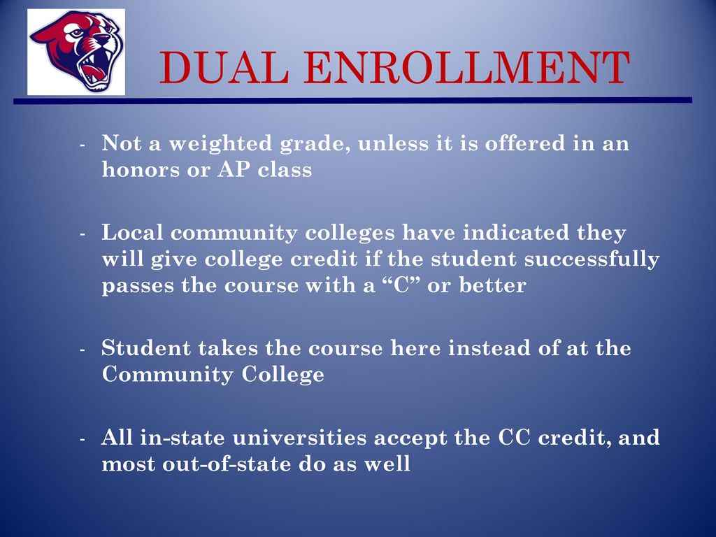 Honors Advanced Placement and Dual Enrollment ppt download Honors Advanced Placement and Dual Enrollment ppt download