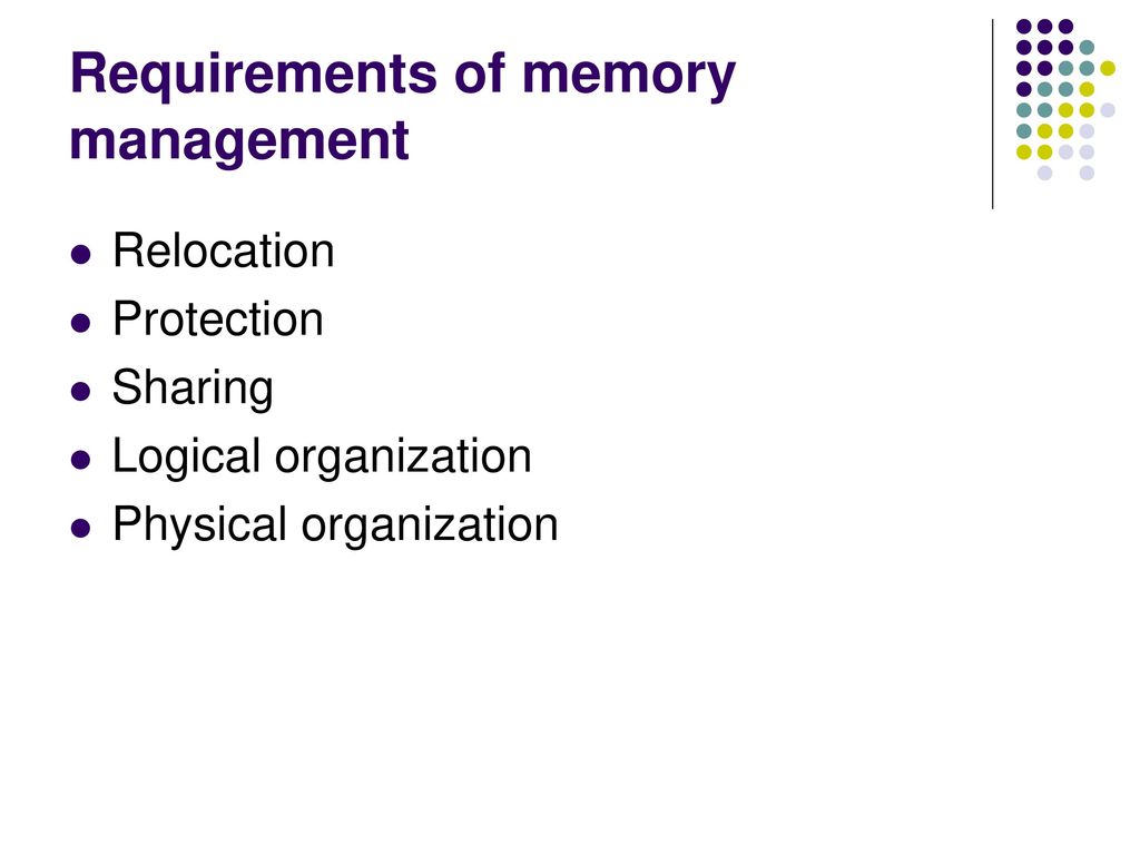 Day 19 memory management ppt download