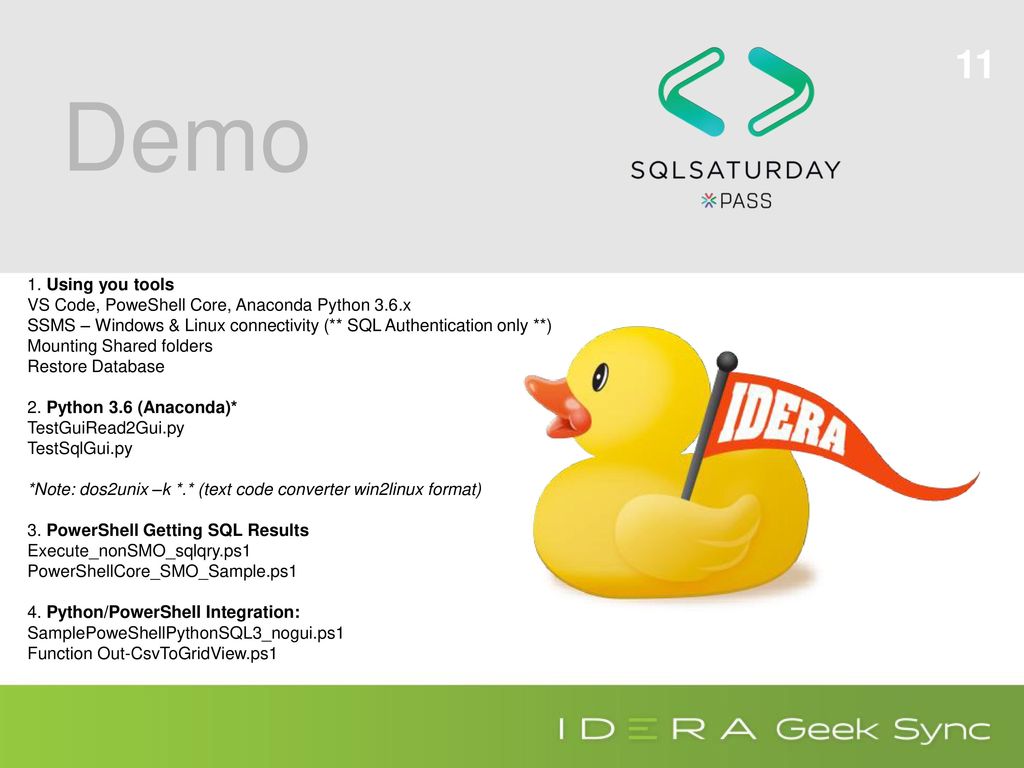 Working with sql server for linux cross platform ppt download