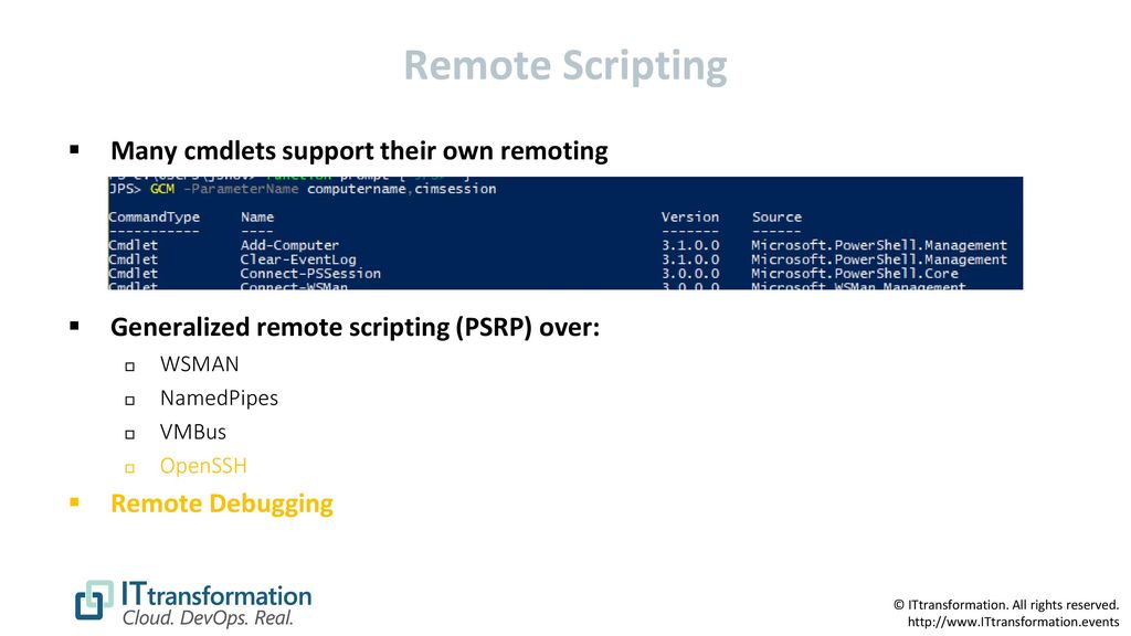 PowerShell Where we are, where we‘re going - ppt download