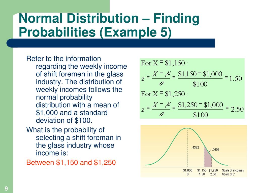 Continuous Probability Distributions - ppt download