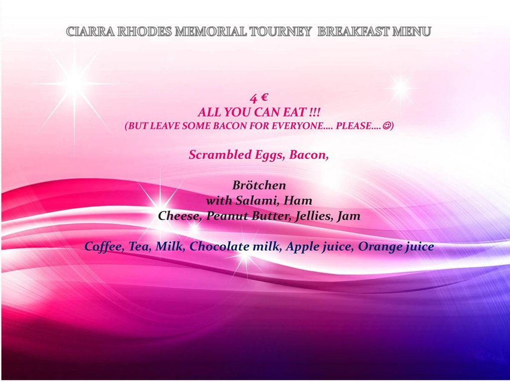 2nd Annual Ciarra Joi Rhodes Memorial Tournament Ppt Download