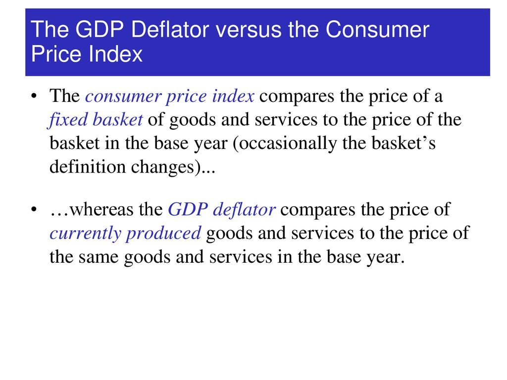 Measuring the Cost of Living - ppt download