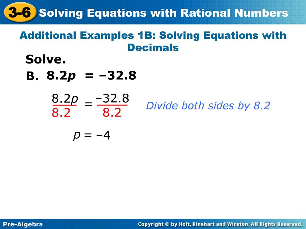 3-6 Warm Up Problem Of The Day Lesson Presentation - Ppt Download