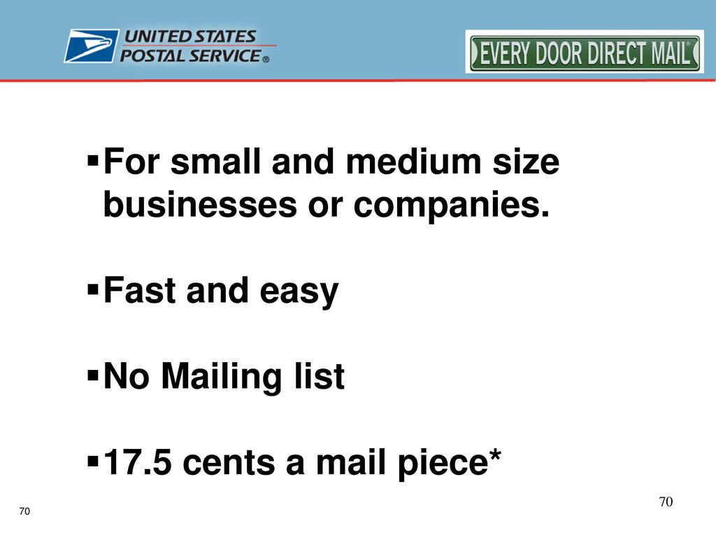 Mailpiece Design With Pricing In Mind Ppt Download