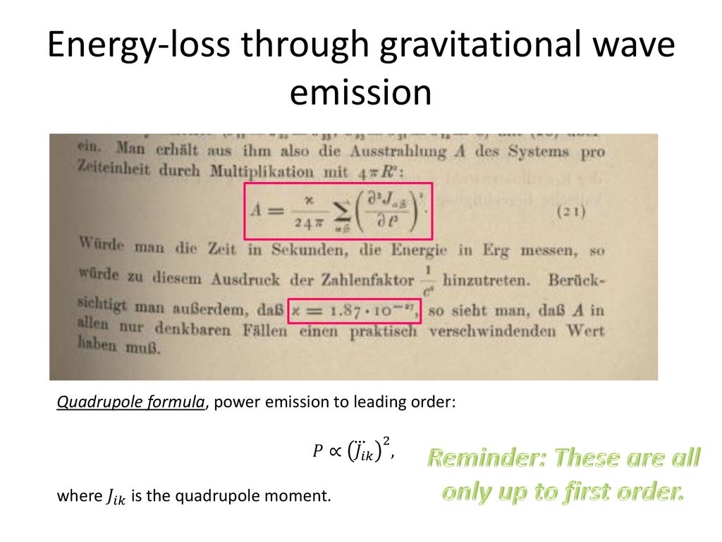 Gravitational Waves With Ppt Download