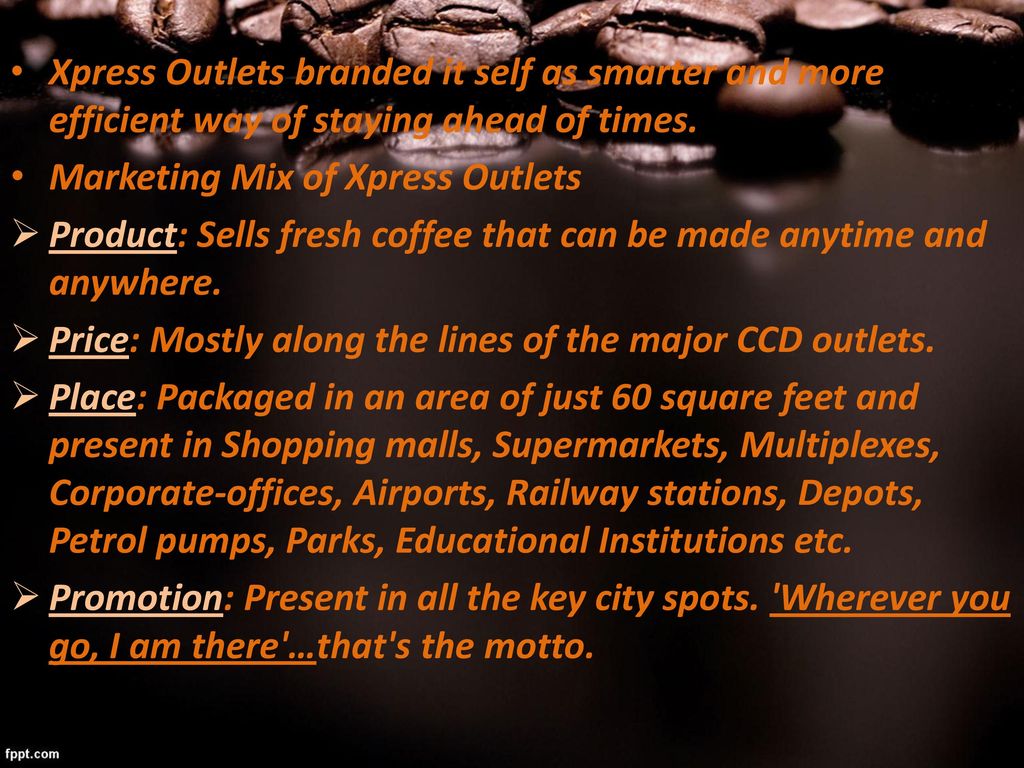 Xpress Outlets branded it self as smarter and more efficient way of staying ahead of times.
