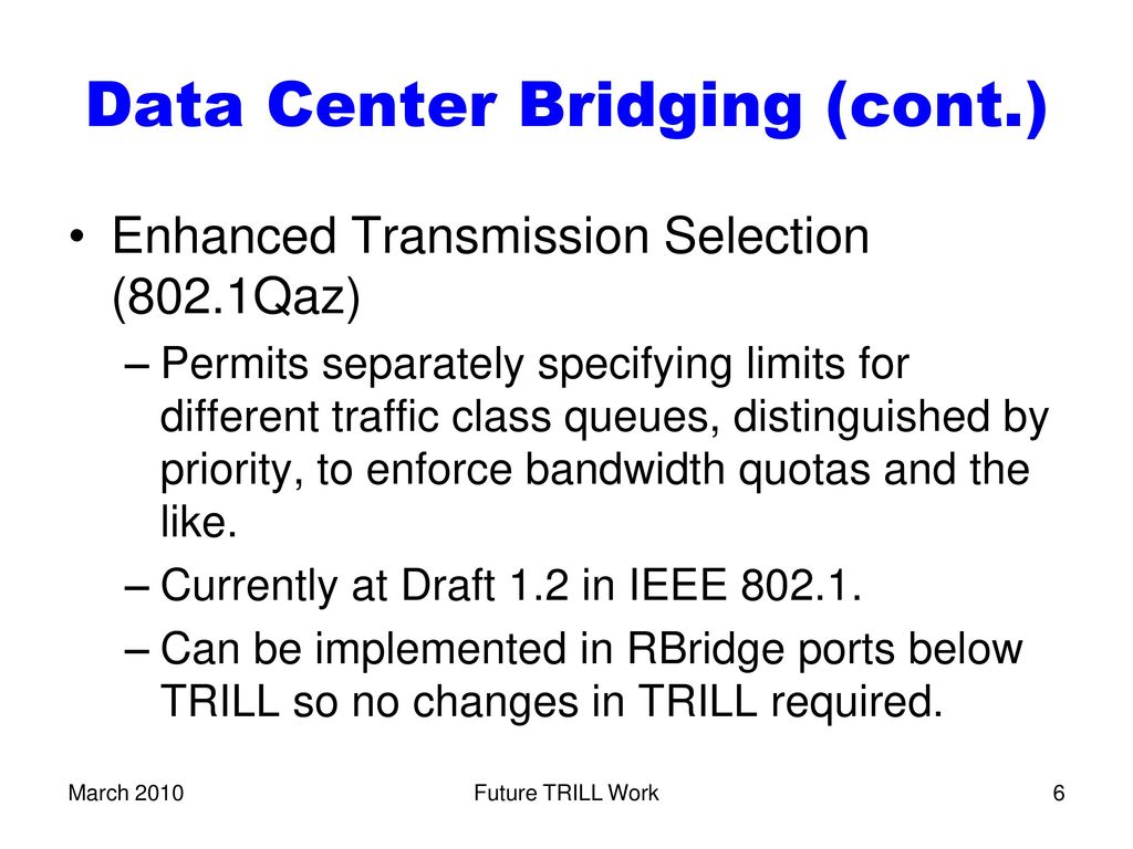 Future trill and trill related work ppt download