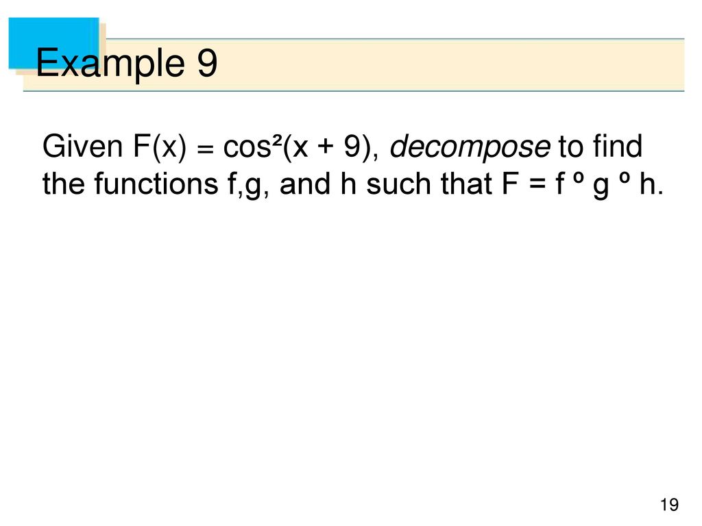 1 3 New Functions From Old Functions Ppt Download
