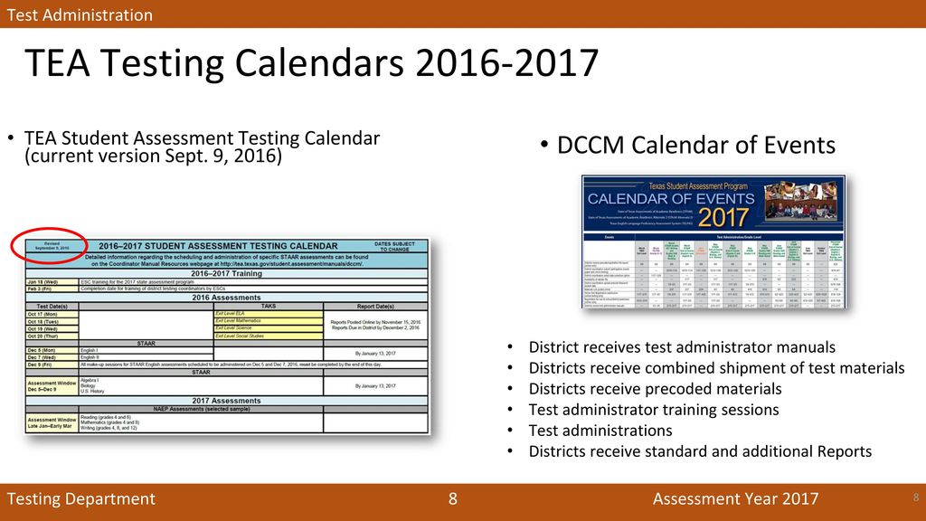 STAAR Test Coordinator Training ppt download