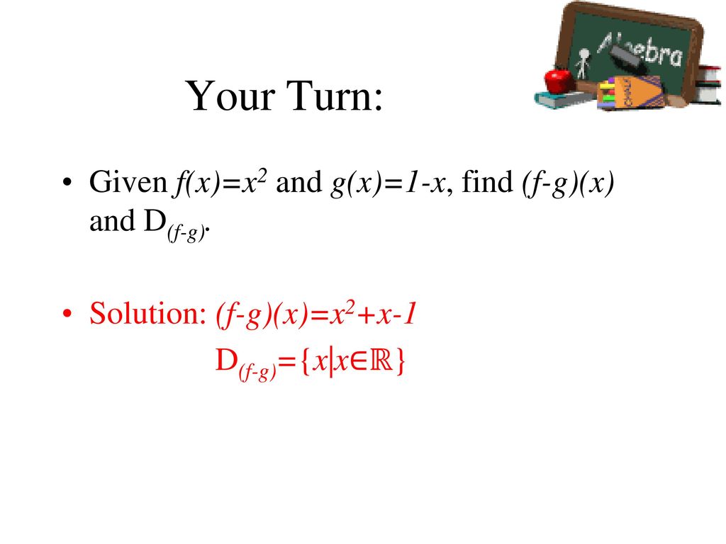Section 1 5 Combinations Of Functions Ppt Download