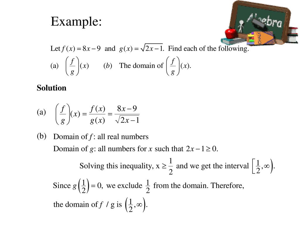 Section 1 5 Combinations Of Functions Ppt Download