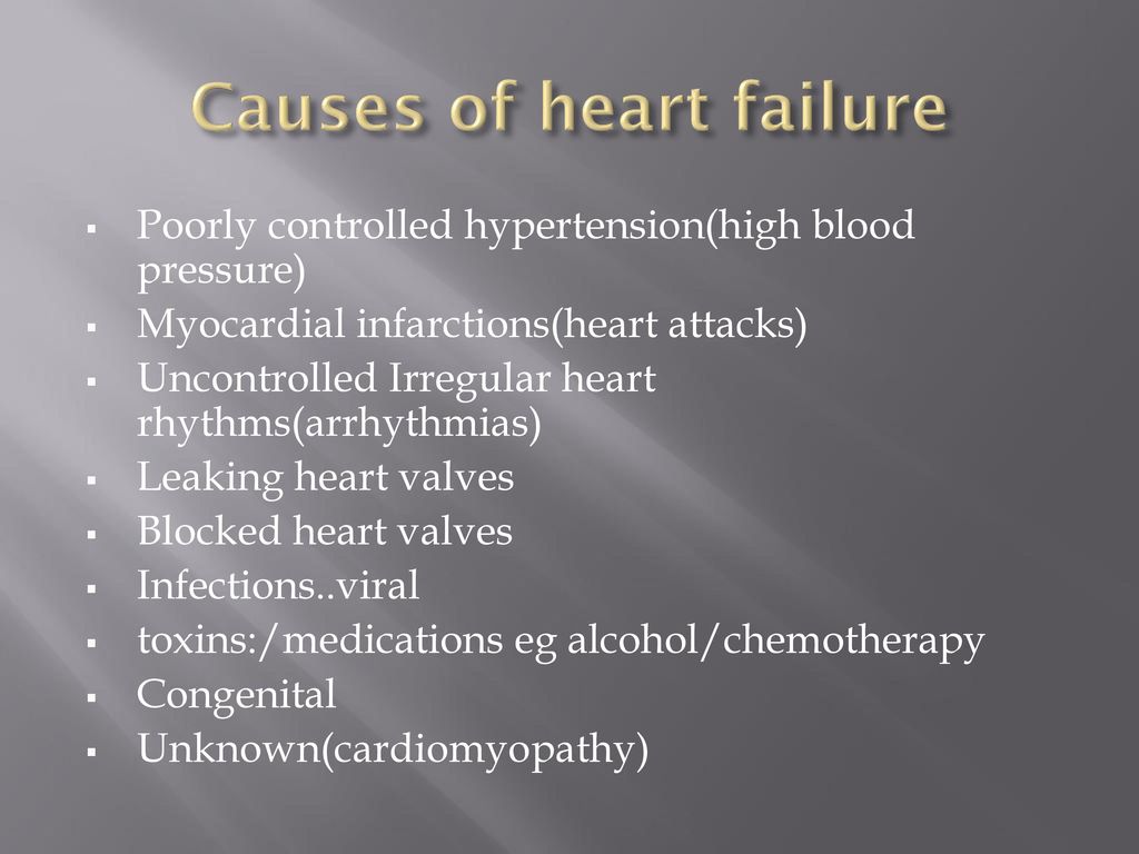 HEART FAILURE: a a pump in distress - ppt download