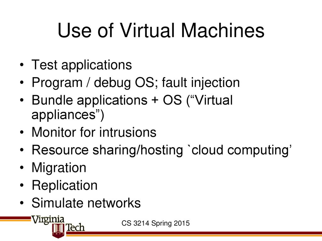 CS 3214 Operating Systems Virtualization. - ppt download