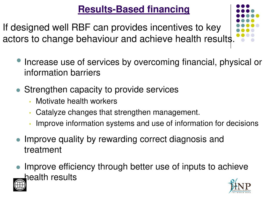 Results-Based financing