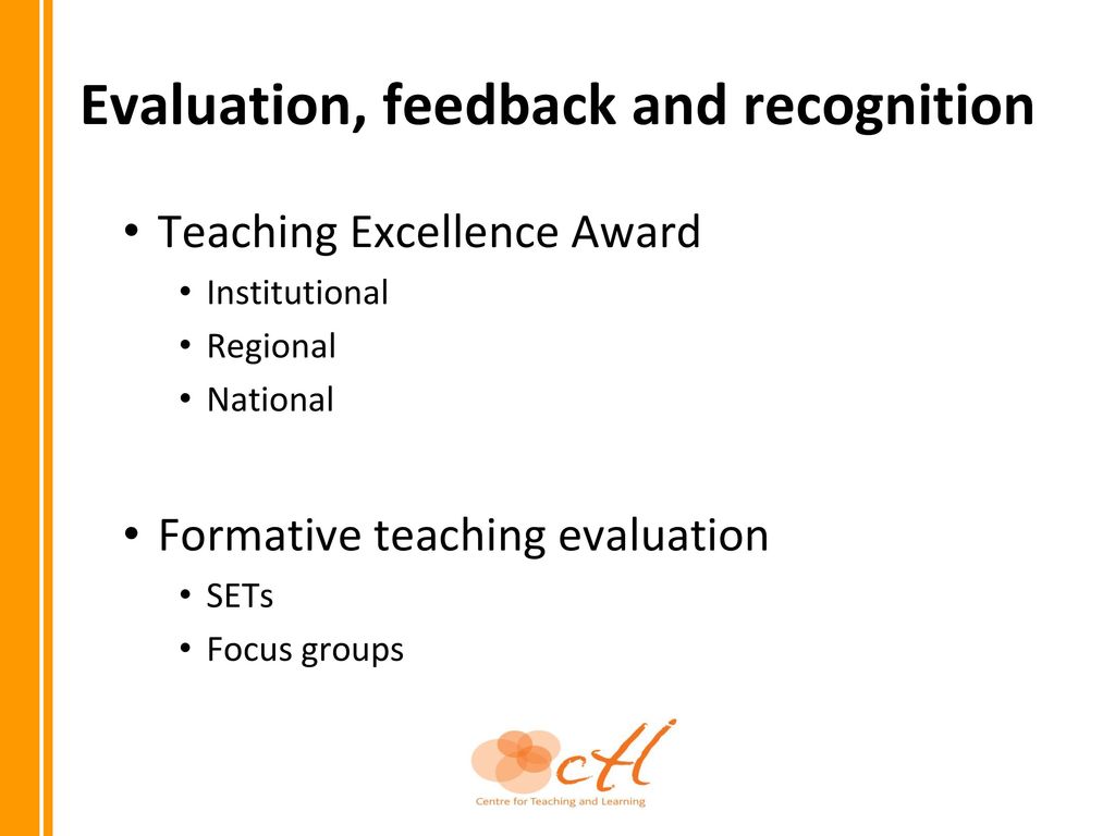 The role of the centre for teaching learning in supporting faculty in