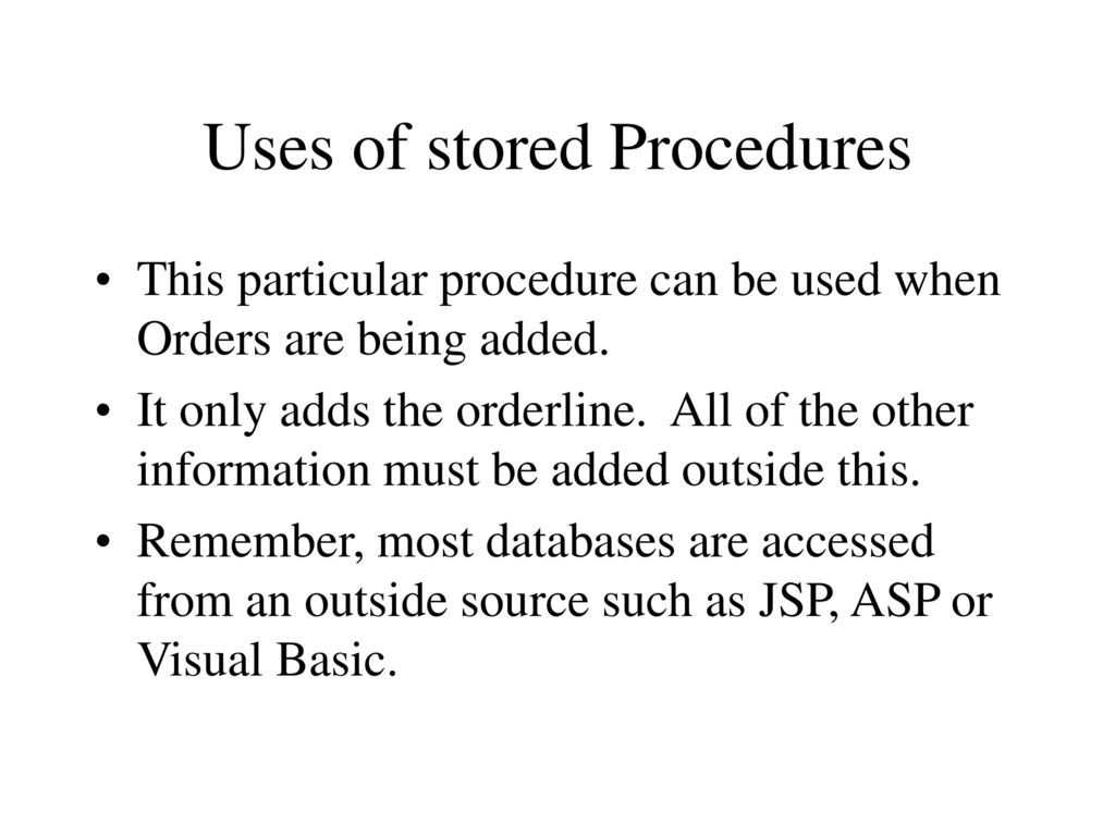 Task oriented processing ppt download