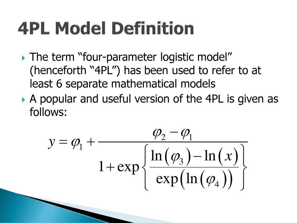 Four Parameter Logistic Model