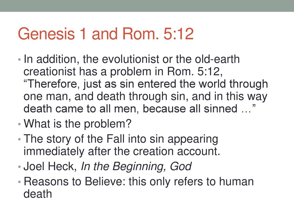 Exegetical arguments for a young earth ppt download
