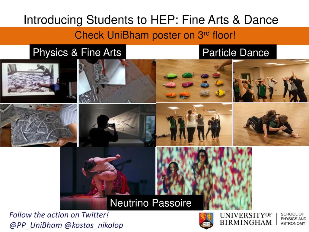 Introducing Students to HEP: Fine Arts & Dance