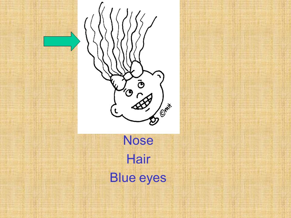 Nose Hair Blue eyes