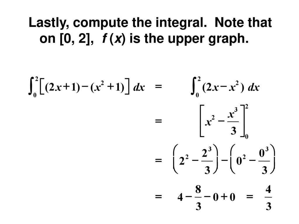 Chapter 19 Area Of A Region Between Two Curves Ppt Download