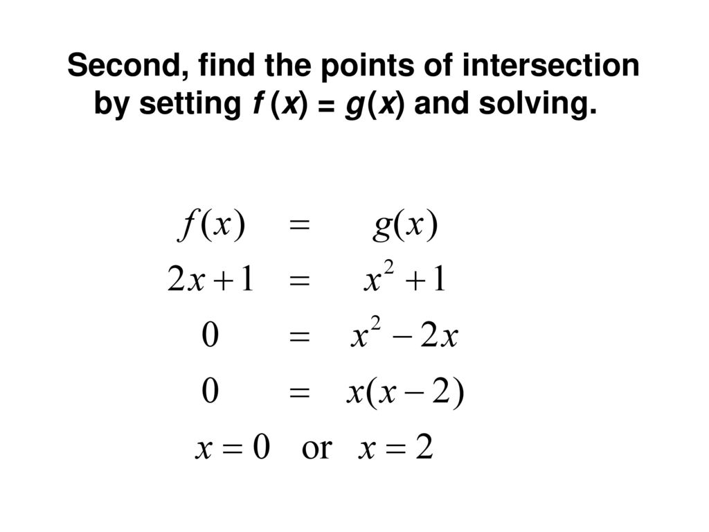 Chapter 19 Area Of A Region Between Two Curves Ppt Download