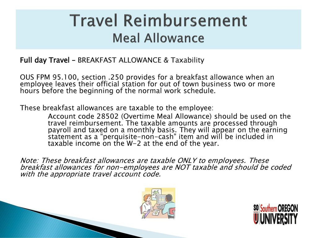 what is reimbursive travel allowance