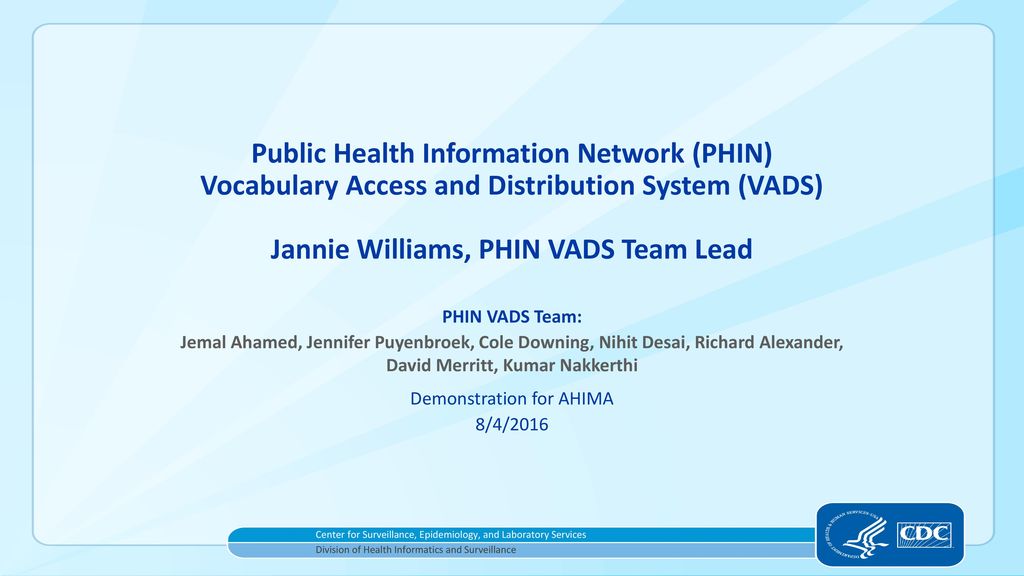 Demonstration for AHIMA - ppt download