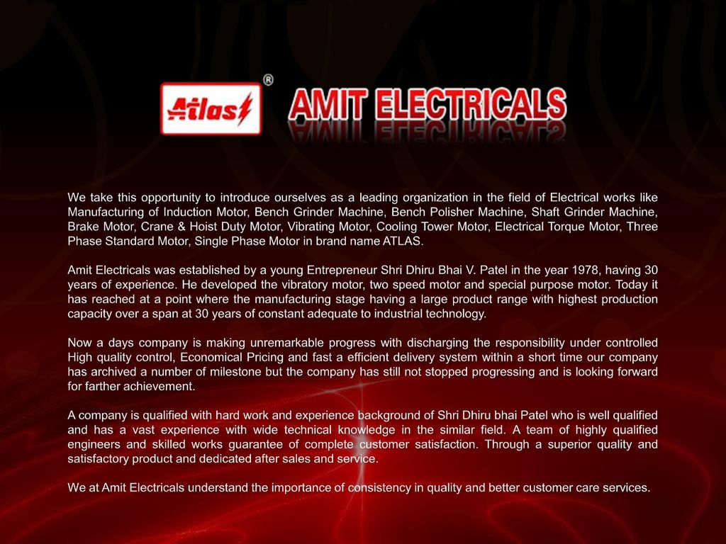 We Take This Opportunity To Introduce Ourselves As A Leading