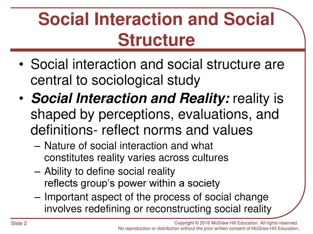 why is social structure important
