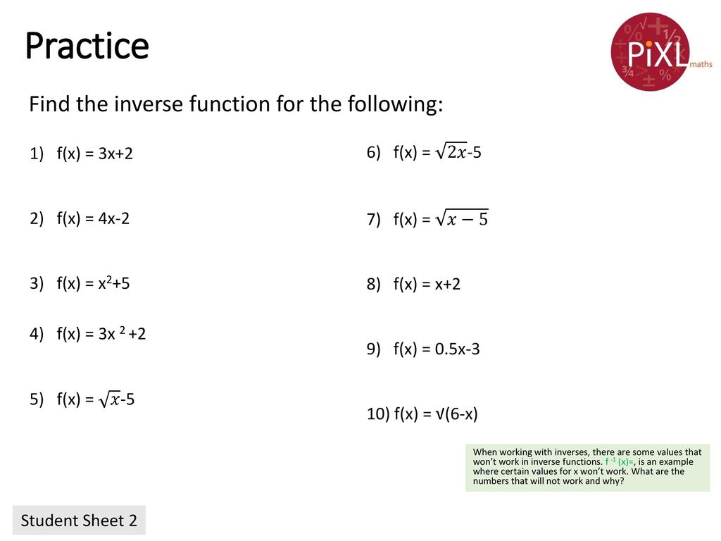 Inverse Functions Grade 7 Ppt Download Inverse Functions Grade 7 Ppt Download